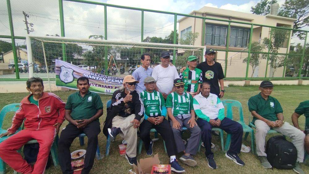 Para mantan PSMS merayakan HUT ke-75 PSMS Medan (dok.Mantan PSMS)