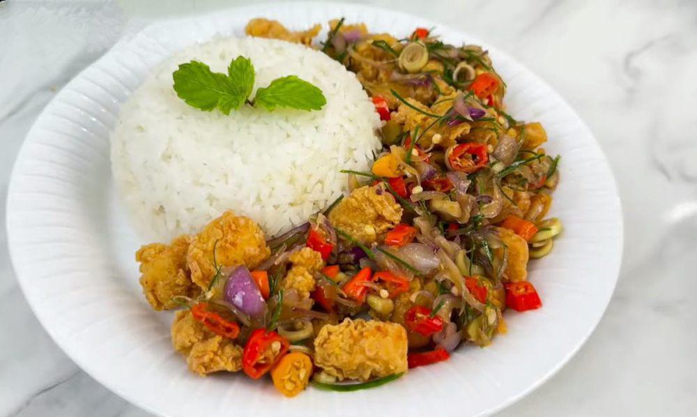Resep Ayam Popcorn Sambal Matah yang Gurih dan Pedasnya Nagih