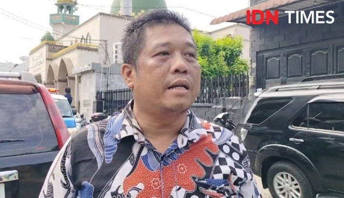 Amirullah selaku Wakil Ketua DPW PAN Sumut sekaligus kerabat Zulkifli Husein (IDN Times/Eko Agus Herianto)