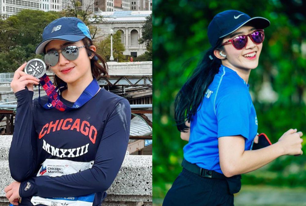 7 Inspirasi Makeup On Point untuk Olahraga ala Febby Rastanty, Kece!