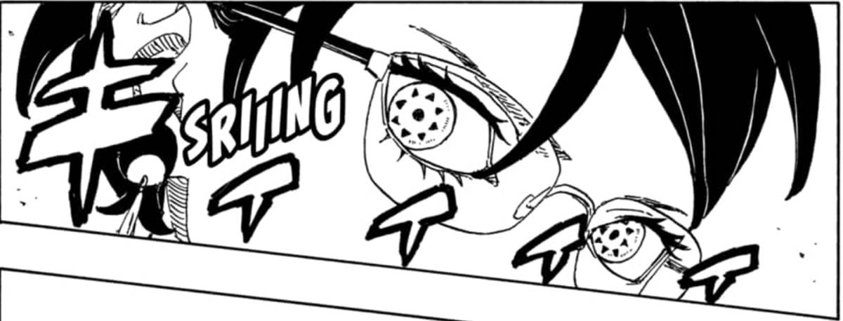 Mangekyou Sharingan di Naruto dan Boruto - Sarada Uchiha
