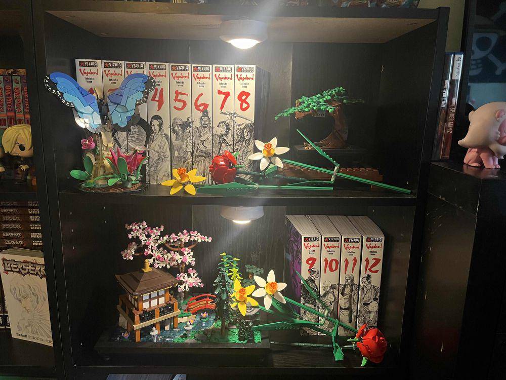 potret koleksi manga Vagabond (reddit.com/user/SK_Fuego)