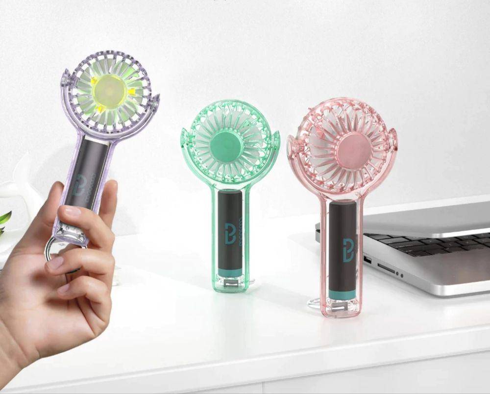 Crystal Handheld Fan Goojodoq (shopee.co.id/GOOJODOQ OFFICIAL)