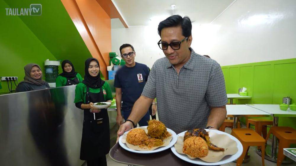 warung makan Ussy dan Andhika (YouTube.com/Taulany TV)