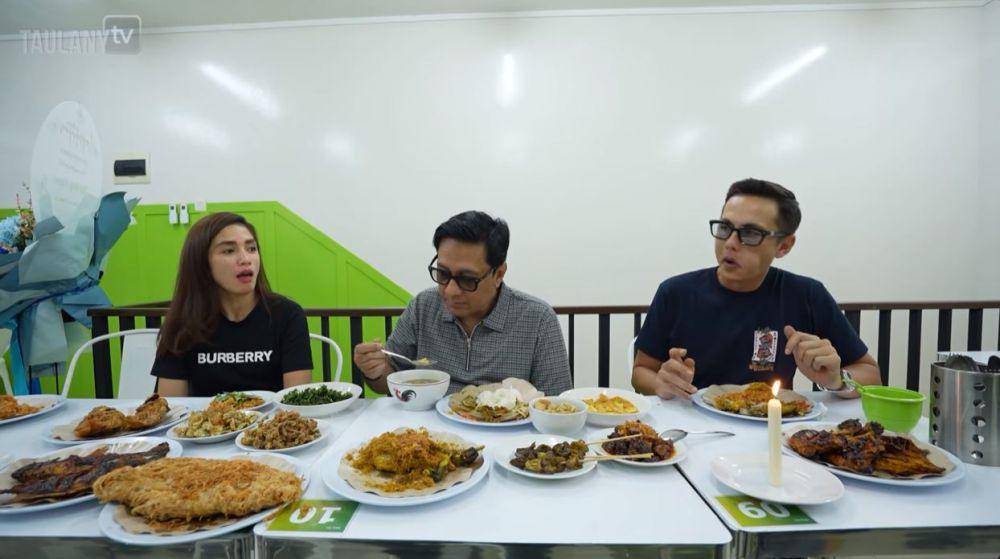 warung makan Ussy dan Andhika (YouTube.com/Taulany TV)