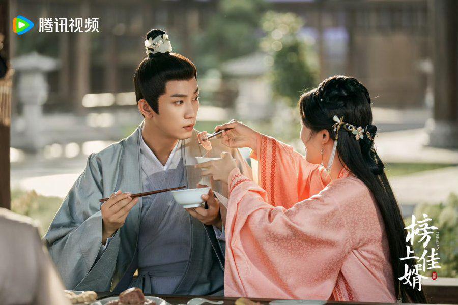 still cut drama China Serendipity (dok. Tencent Video)