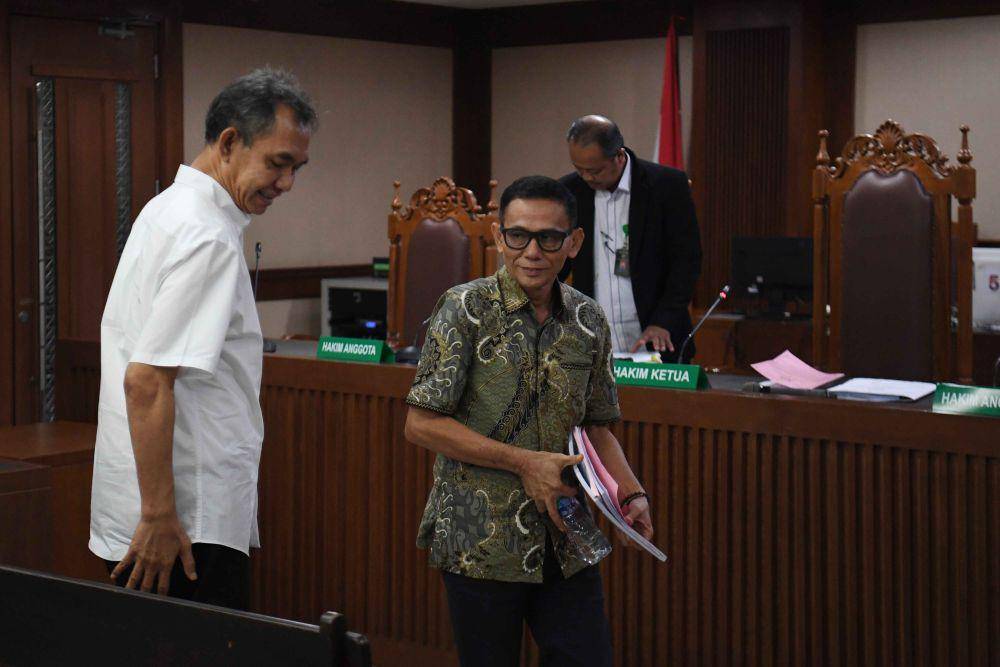 Bambang Widianto dan Mashur (ANTARA/Akbar Nugroho Gumay)