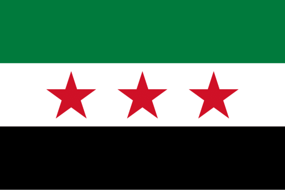 Ilustrasi Bendera Suriah (id.wikipedia.org)
