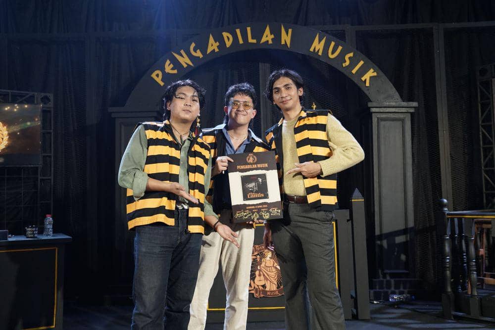Saat The Lantis tampil di "Pengadilan Musik." (Dok. Istimewa)