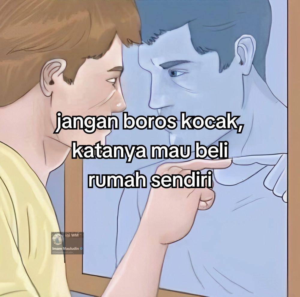 meme susahnya beli rumah (x.com/ImamMauludin_)