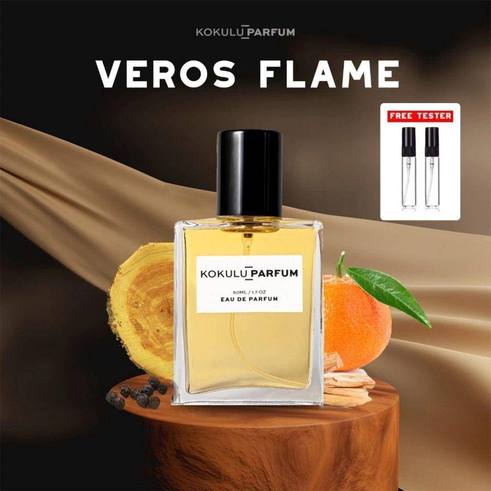 Kokulu Perfume Veros Flame Woody (shopee.co.id/Kokulu Official Shop)