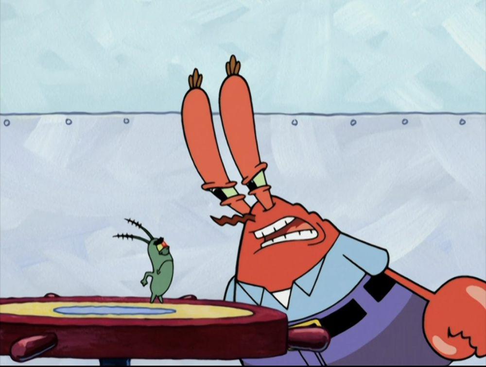 Kenapa Tuan Krabs dan Plankton Musuhan di SpongeBob SquarePants?