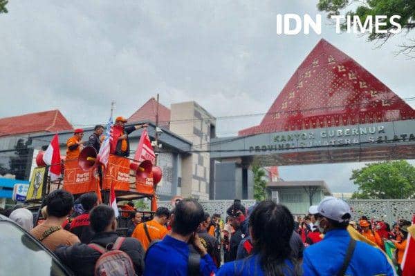 3 Ribu Buruh Sumsel Turun ke Jalan Peringati May Day 2025