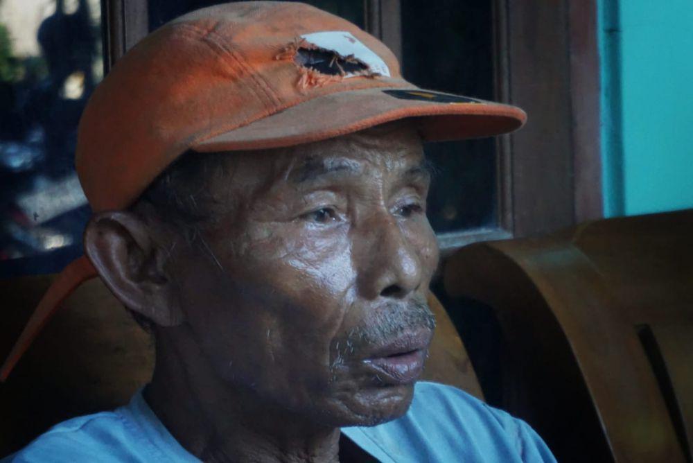 Mbah Tupon terduga korban mafia tanah di Kabupaten Bantul (IDN Times/Tunggul Damarjati)