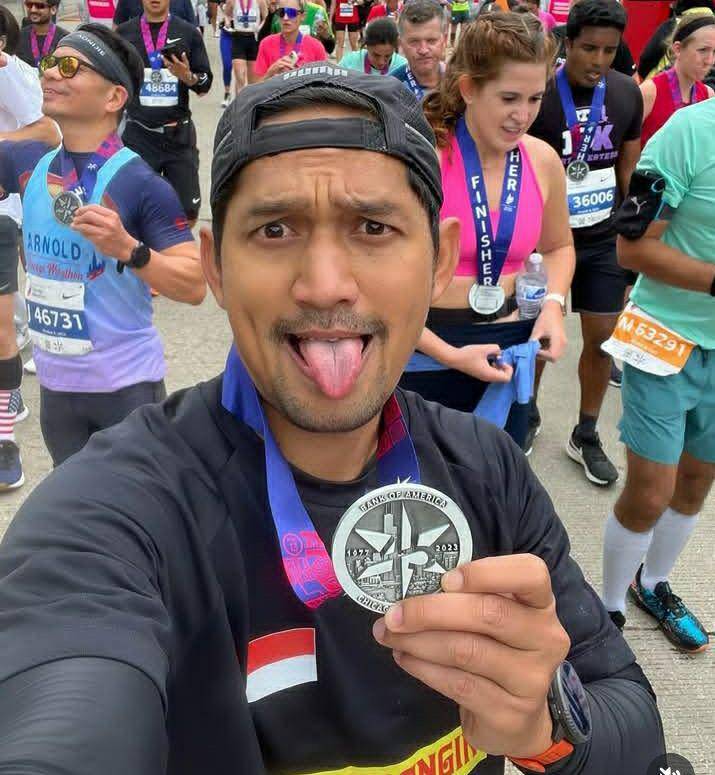 perjalanan Ibnu Jamil ikut WMM sampai dapat Six Star Medal (instagram.com/ibnujamilo)