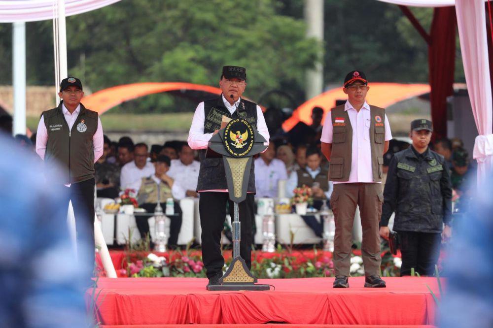 Menteri Koordinator Bidang Politik dan Keamanan, Budi Gunawan (tengah) (Dokumentasi Kemenko Polkam)