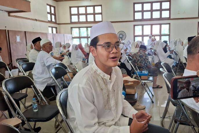 Calon haji termuda di Kota Sukabumi (IDN Times/Fatimah)