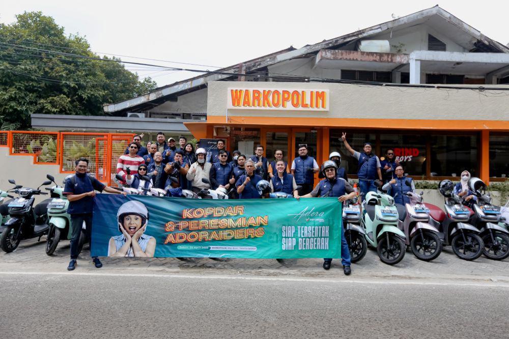 Komunitas Adoraiders Diresmikan, Dapat Diskon Suku Cadang