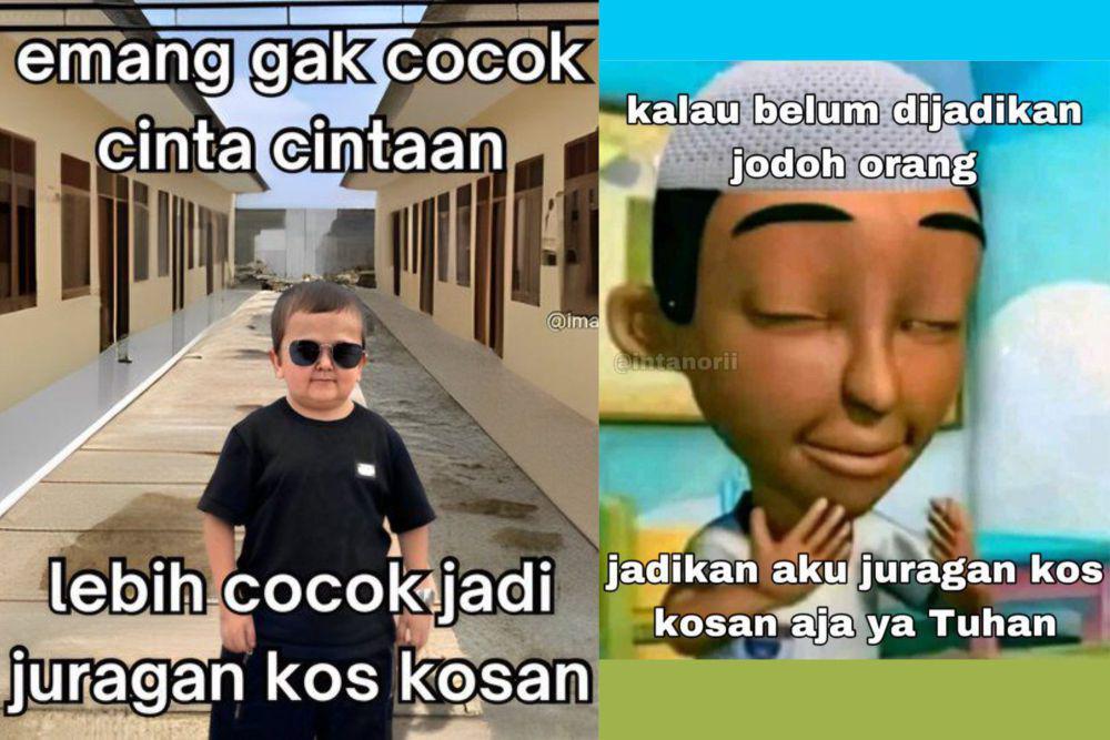 7 Meme Pengen Jadi Juragan Kosan, Biar Gak Perlu Kerja Lagi