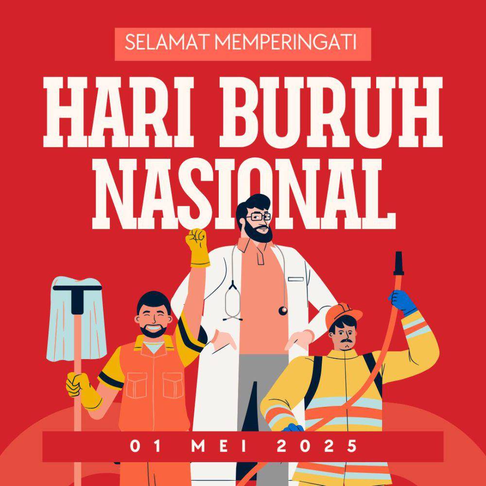 poster Hari Buruh 2025 (canva.com/creative zheva site)