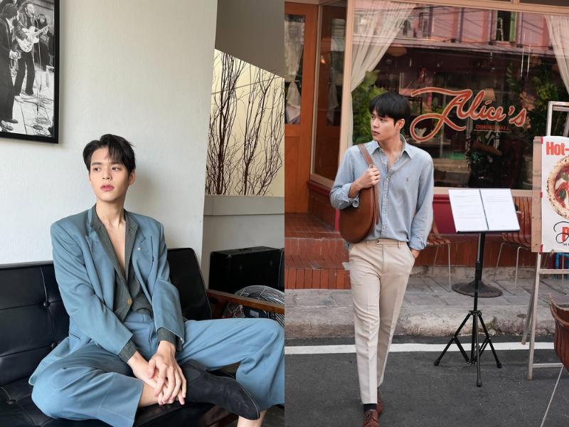 7 Inspirasi Smart Casual Outfit ala Poon Mitpakdee, Simpel Chic!