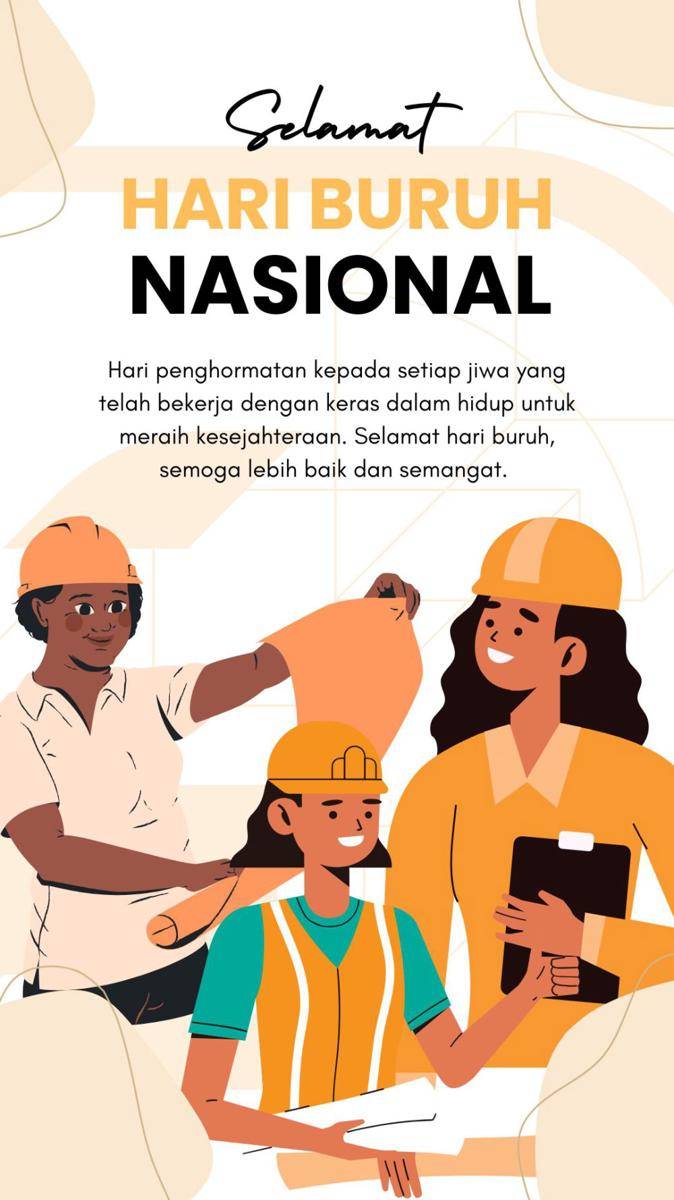 poster Hari Buruh 2025 (canva.com/AR creative)