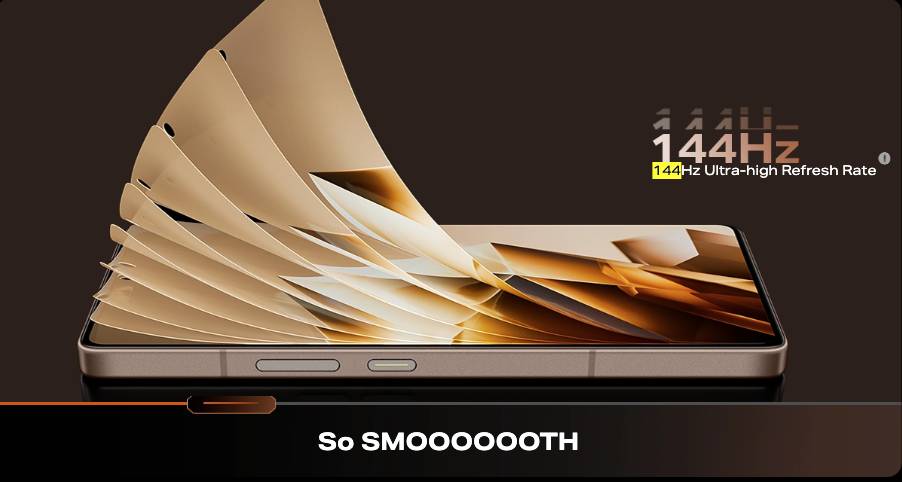 Infinix NOTE 50 menggunakan panel AMOLED berukuran 6,78 inci dan refresh rate 144Hz (id.infinixmobility.com)