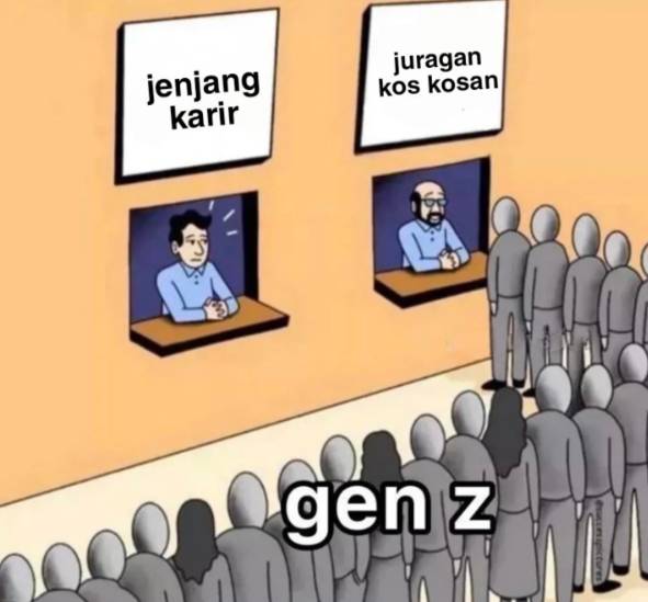 meme pengen jadi juragan kos-kosan (instagram.com/pensilmusic_)