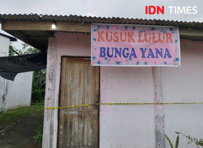 Tempat kusuk diberi garis polisi (IDN Times/Eko Agus Herianto)