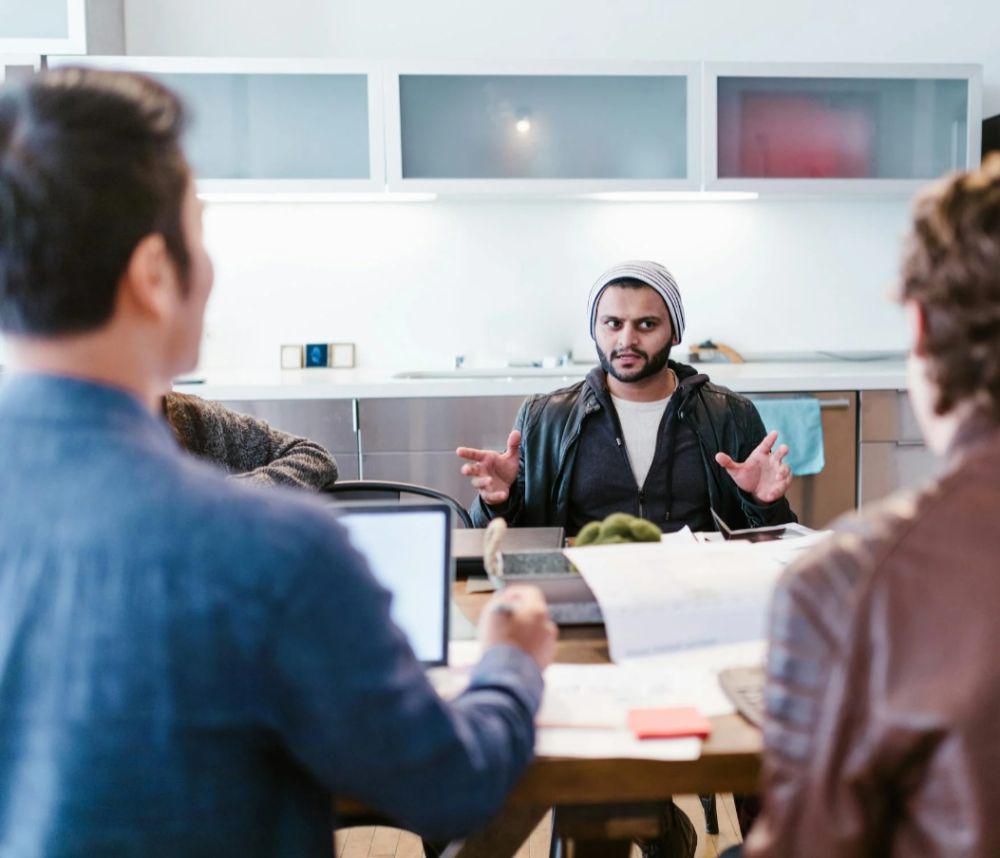 Ilustrasi rapat kerja (Pexels.com/RDNE stock project)