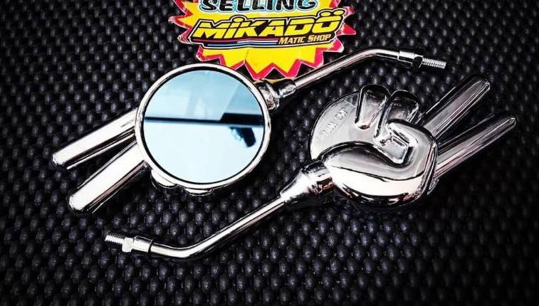 potret spion hand peace (shopee.co.id/mikadomaticshop)