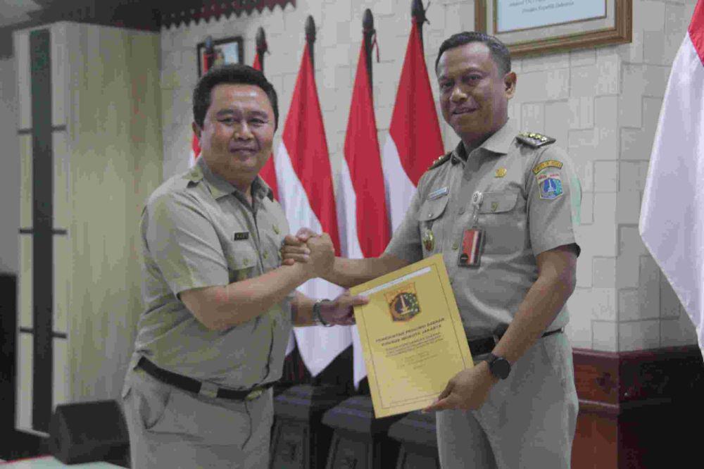 34 PNS Jakarta Selatan Terima SK Pensiun