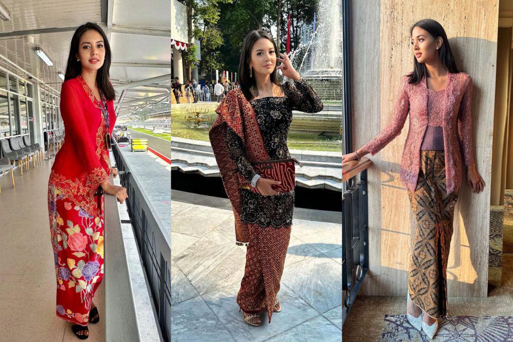 7 Inspirasi Gaya Etnik ala Aurelie Moeremans, Memukau!