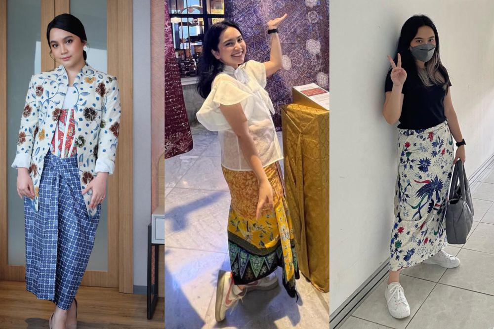 7 Ragam Busana Etnik ala Rachel Amanda, Pancarkan Kesan Modern!