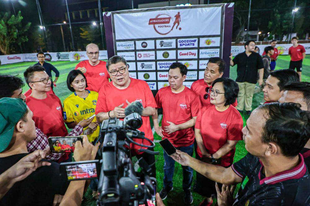 Ambassadors Football Friendly Match dihelat di Jakarta. (Dok. Istimewa)