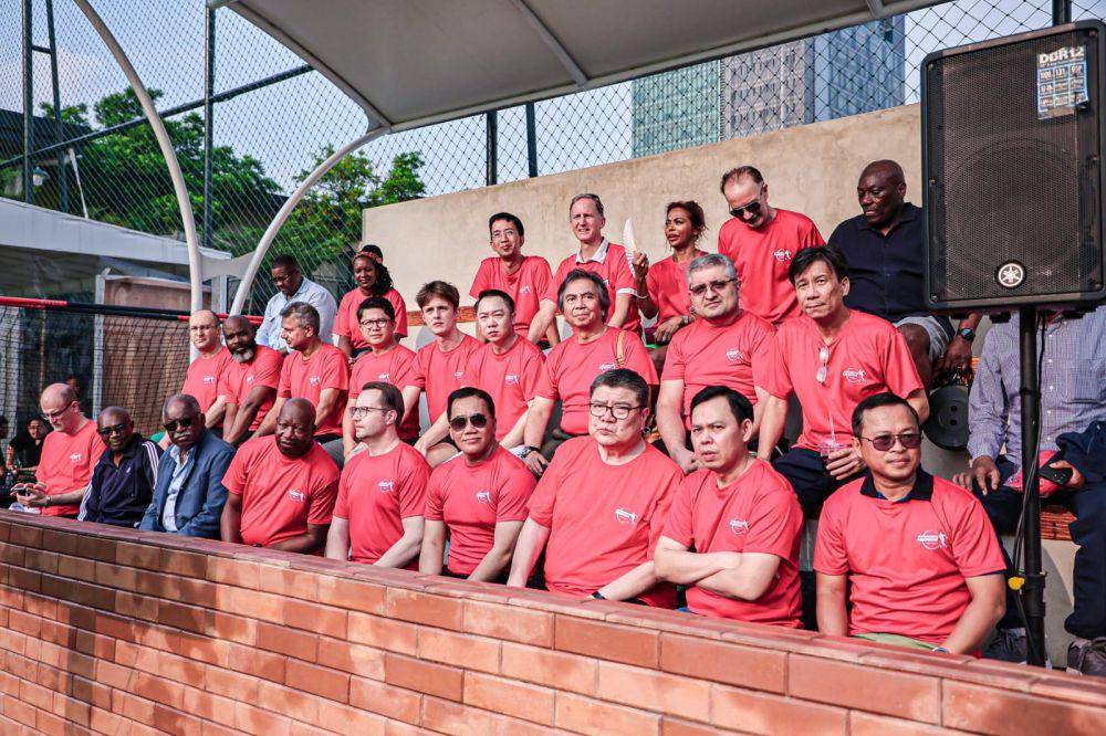 Ambassadors Football Friendly Match dihelat di Jakarta. (Dok. Istimewa)