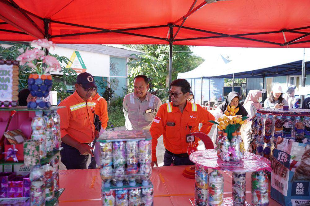 Potret lomba kreativitas daur ulang sampah yang diadakan PT Vale (vale.com)