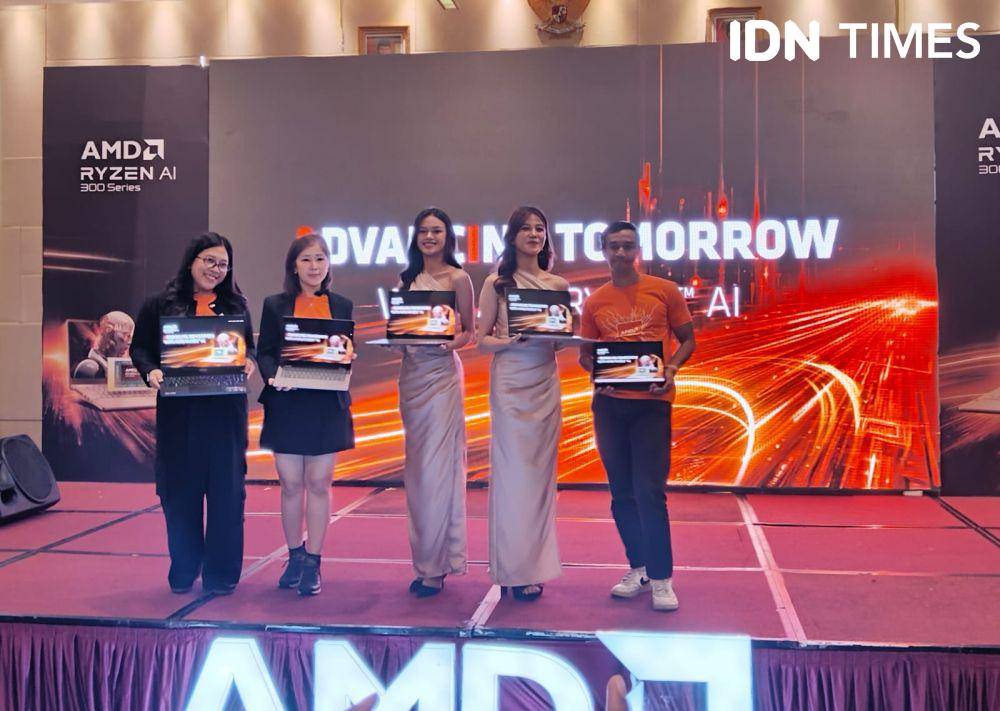 AMD Ryzen AI 300 Rilis di Palembang: Sasar Kreator dan Gamer (IDN Times/Feny Maulia Agustin)