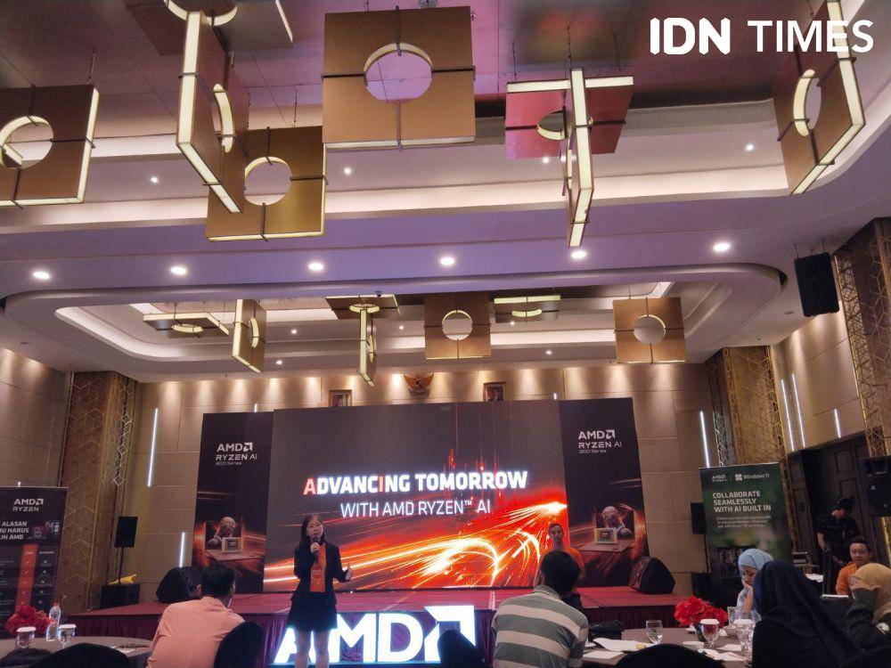 AMD Ryzen AI 300 Rilis di Palembang: Sasar Kreator dan Gamer (IDN Times/Feny Maulia Agustin)