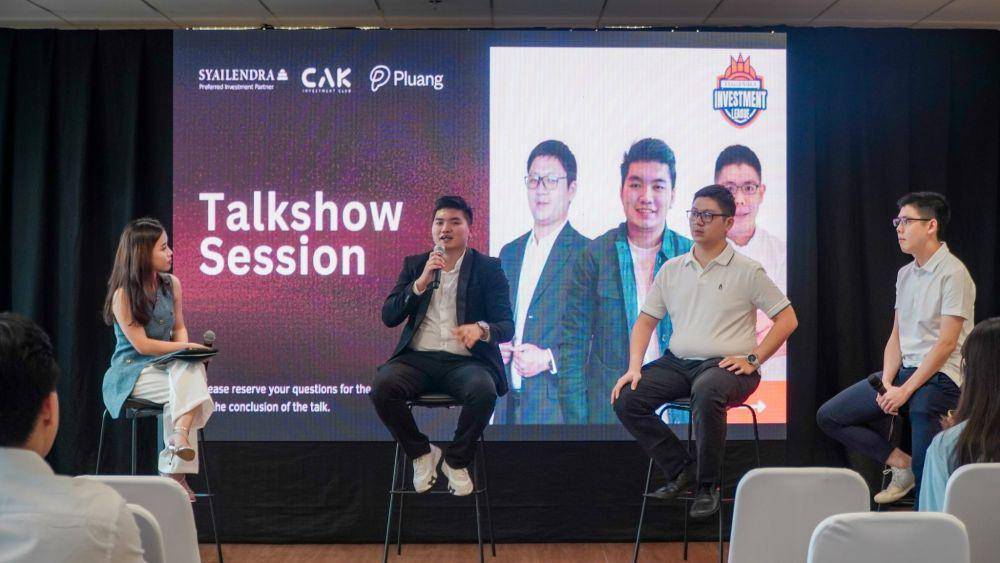 Richelle Sunjoto di salah satu acara CAK Investment Club (linkedin.com/Richelle S)