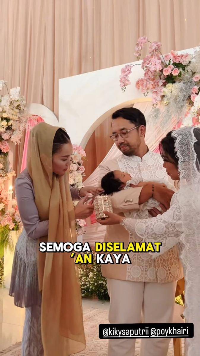 akikah anak Kiky Saputri (instagram.com/ayutingting92)