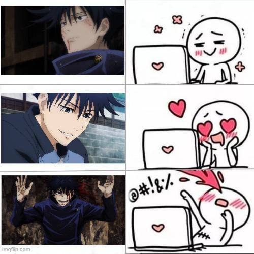 meme Megumi Jujutsu Kaisen (reddit.com/r/Animemes)