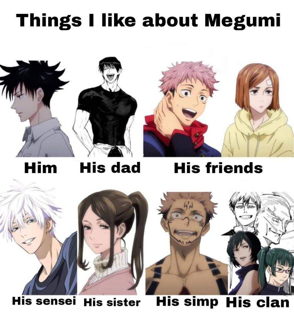 meme Megumi Jujutsu Kaisen (reddit.com/user/_jpops)