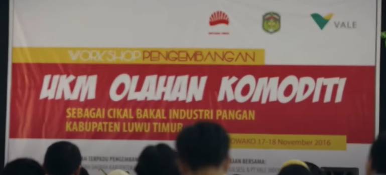 Suasana salah satu program pemberdayaan masyarakat oleh PT Vale (youtube.com/PT Vale Indonesia Tbk)