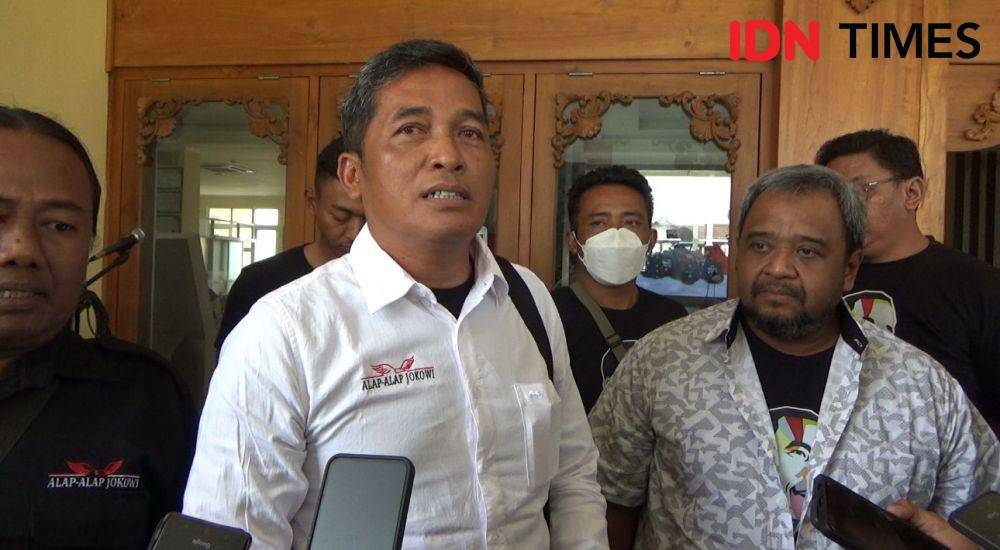 Koordinator Alap-alap Jokowi, Lalang Wardiyanto. (IDN Times/Larasati Rey)