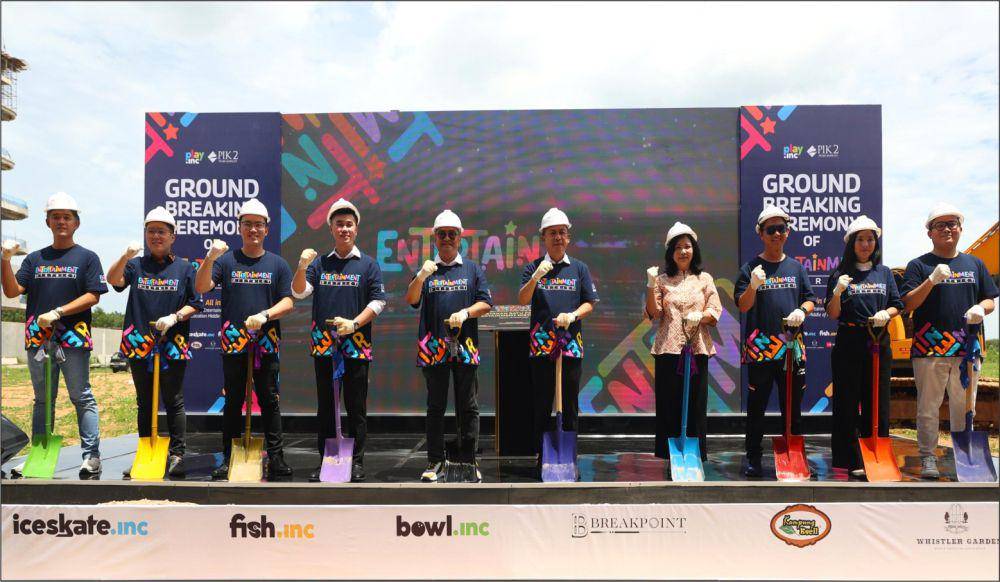 Acara groundbreaking Entertainment District PIK2. (agungsedayu.com)