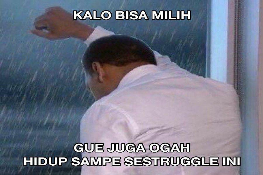 9 Meme Pusing Sama Masalah Hidup, Kapan Selesainya?