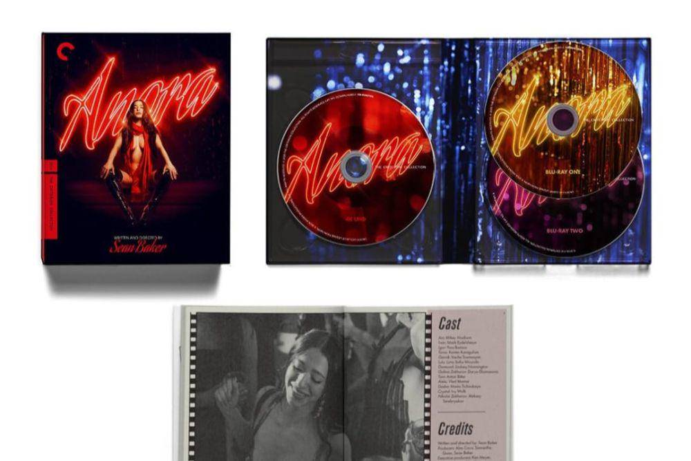 isi DVD Anora versi Criterion (x.com/Criterion)