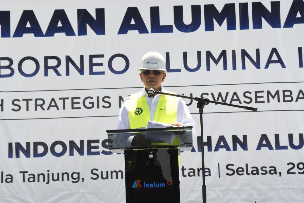 Direktur Utama Inalum Ilhamsyah Mahendra (dok.Inalum)