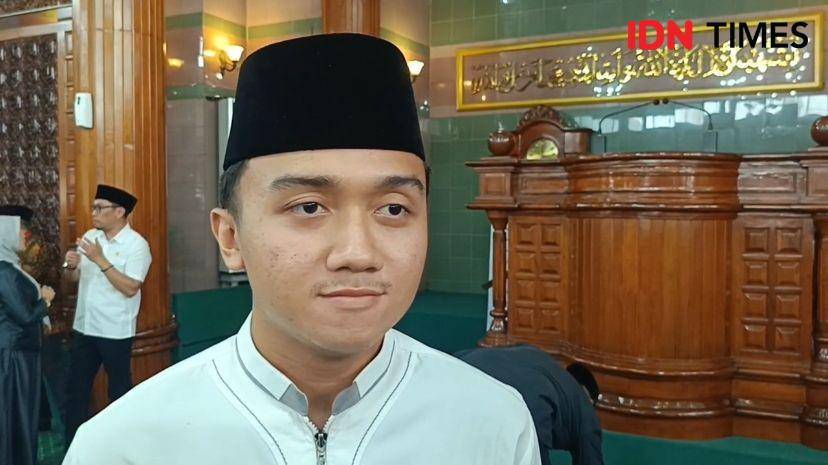 Jemaah haji termuda di Bandar Lampung, Rizky. (IDN Times/Muhaimin)